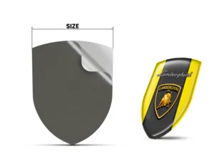 Lamborghini Gedruckte Logosticker Edition Premium Anpassbar